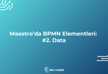 Maestro’da BPMN Elementleri ve İşlevleri. #2. Data